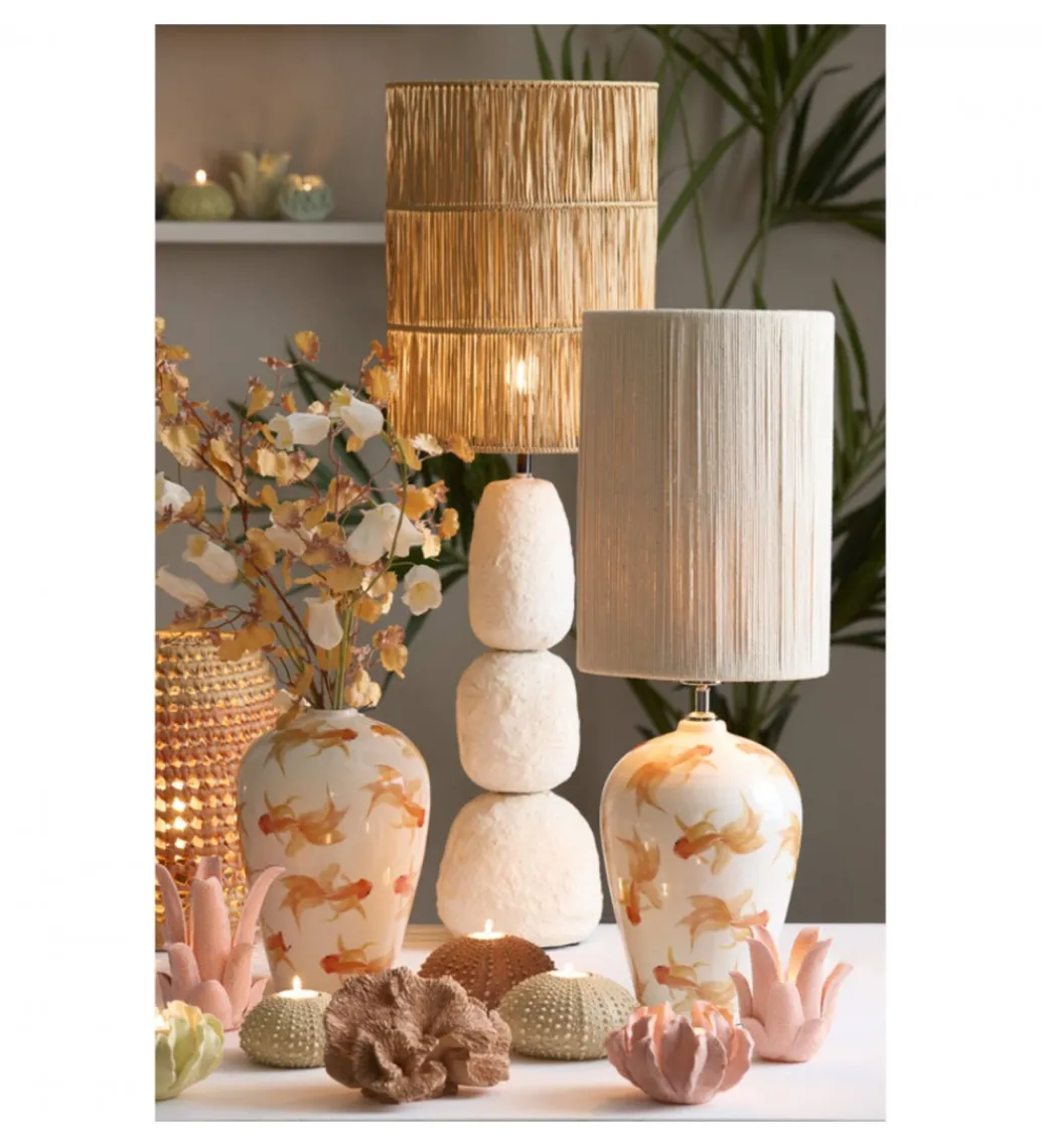 Abażur LANZANO 30 cm naturalna rafia*L&L Outlet
