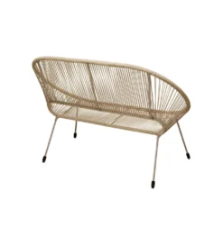 Ławka ACAPULCO 121 cm mono greige*KARE