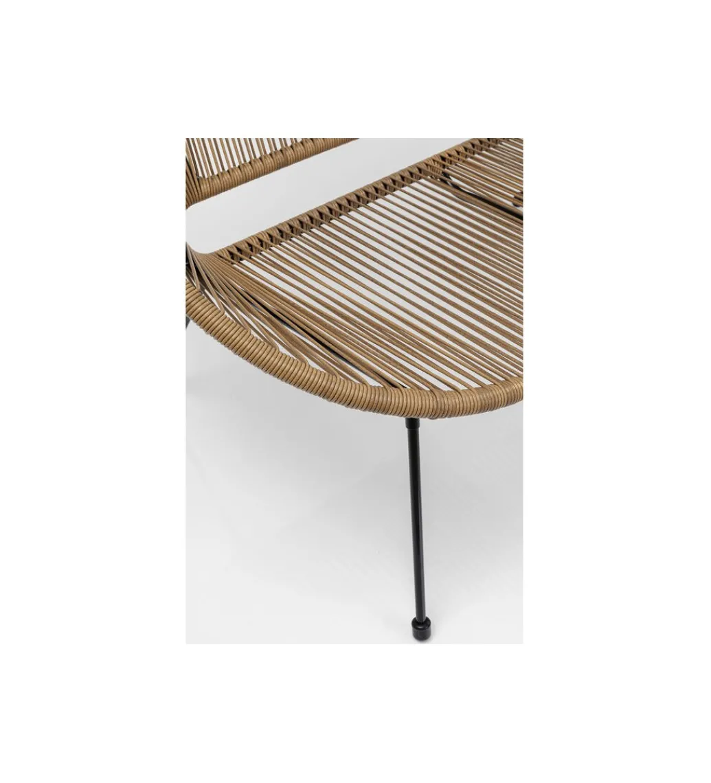 Ławka ACAPULCO naturalna 121 CM*KARE Clearance