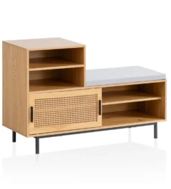 Ławka AMBERT 120 cm w optyce dębu*WOHNLING, GERMANY Best