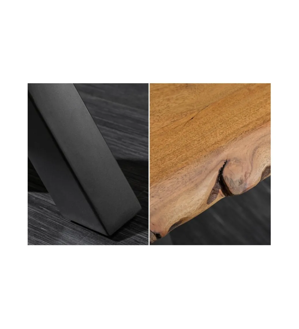 Ławka ARKTYKA Mammut X 200 Cm drewno akacja honey*Invicta Interior Online