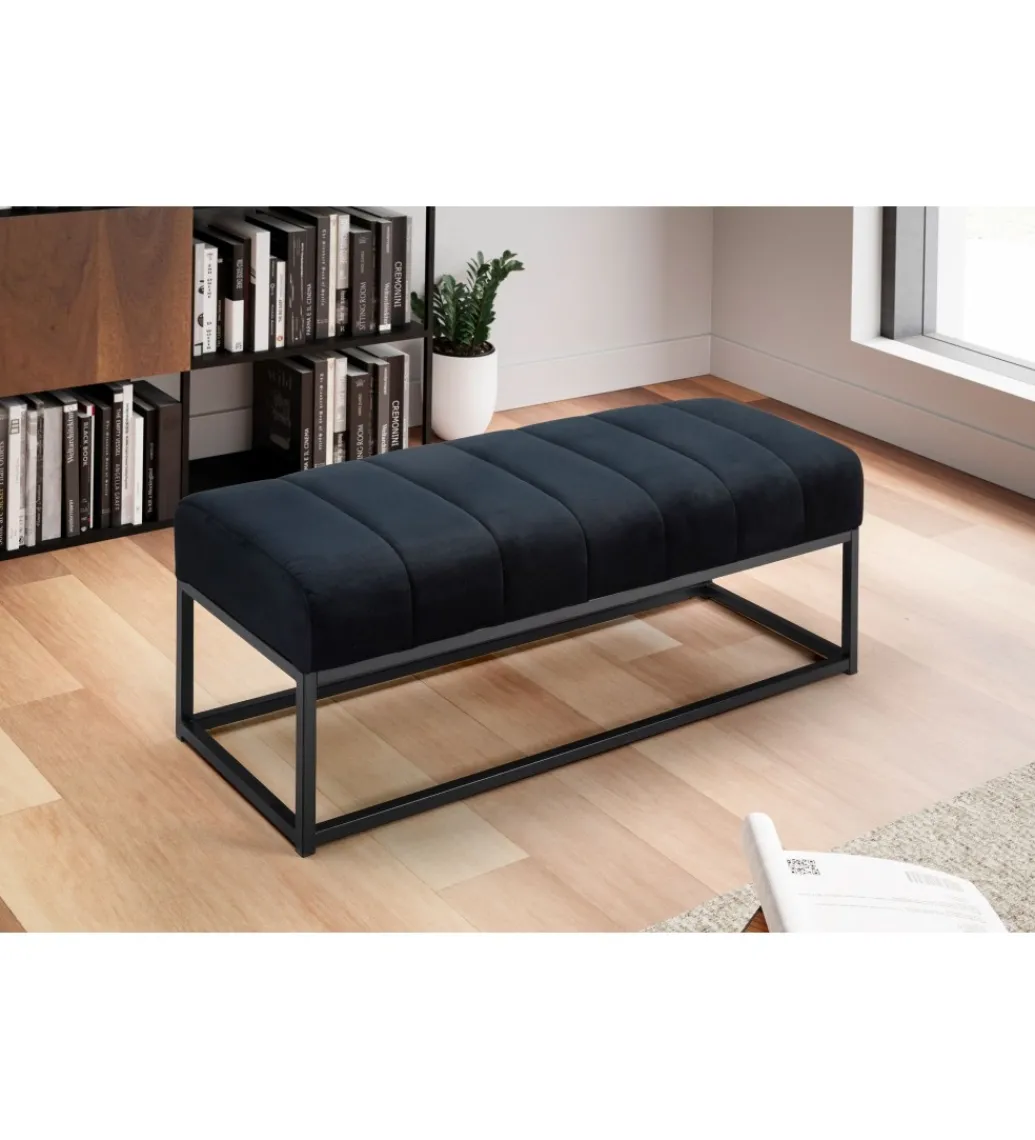 Ławka BALTIC 108 cm czarna*WOHNLING, GERMANY Sale