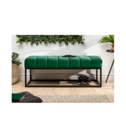 Ławka Baltic 110 Cm szmaragdowa zieleń*Invicta Interior - przedsprzedaż Discount