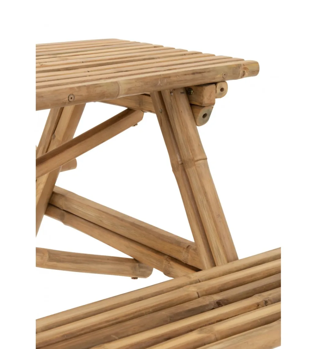 Ławka BAMBOO 120 cm bambus*J-Line Hot