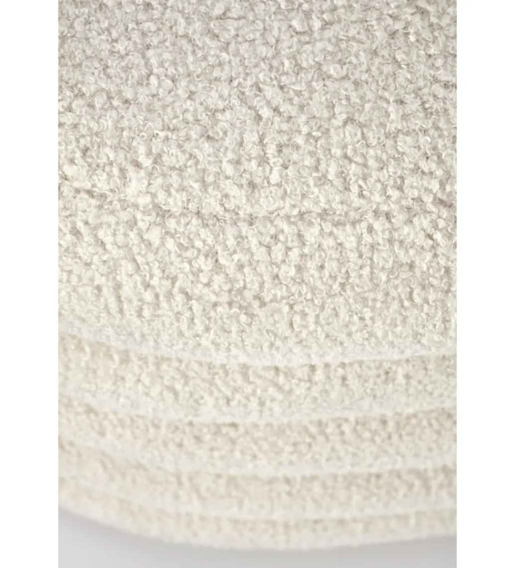 Ławka BLISS 105 cm bouclé kremowe z pojemnikiem*Halmar New