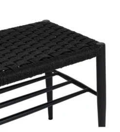 Ławka BONKEMO 100 cm czarna*Zona-Design New