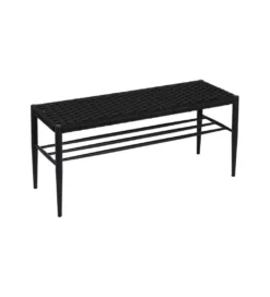 Ławka BONKEMO 100 cm czarna*Zona-Design New