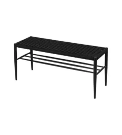Ławka BONKEMO 100 cm czarna*Zona-Design New