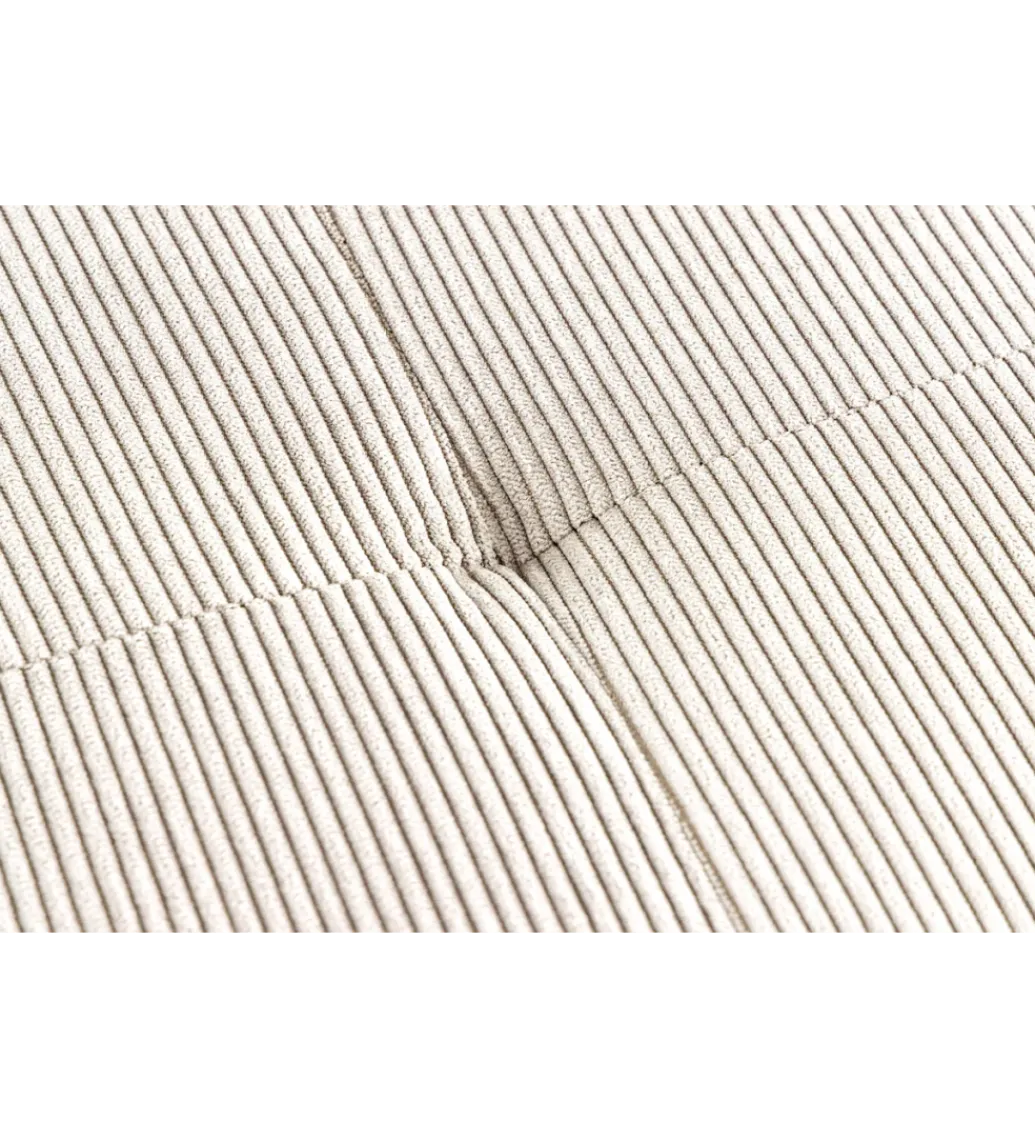 Ławka BOUTIQUE 100 cm beżowy sztruks*Invicta Interior Online