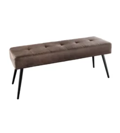 Ławka BOUTIQUE 100 cm brąz*Invicta Interior - przedsprzedaż
