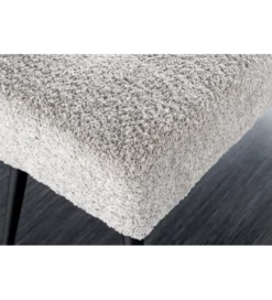 Ławka BOUTIQUE 100 cm tkanina bouclé szampański greige*Invicta Interior Sale
