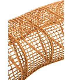Ławka CRAWL rattanowa 200 cm naturalny*J-Line Hot