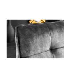 Ławka Edmonton 156 cm ciemnoszara*Invicta Interior Outlet