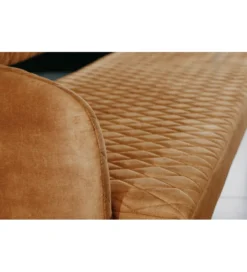Ławka ETIENNE Paris 162 cm ciemna musztarda*Invicta Interior