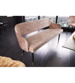 Ławka ETIENNE Paris 162 cm greige*Invicta Interior New