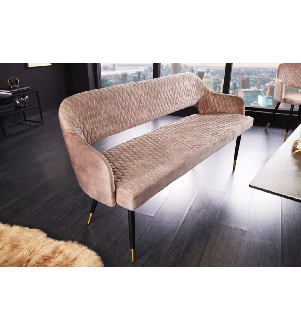 Ławka ETIENNE Paris 162 cm greige*Invicta Interior New