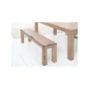 Ławka FINICE Makassar 160 cm drewno Sheesham*Invicta Interior