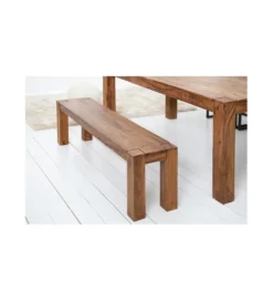 Ławka FINICE Makassar 160 cm drewno Sheesham*Invicta Interior