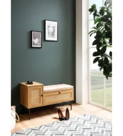 Ławka FONTA 100 cm w optyce dębu*WOHNLING, GERMANY Discount