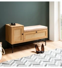 Ławka FONTA 100 cm w optyce dębu*WOHNLING, GERMANY Discount