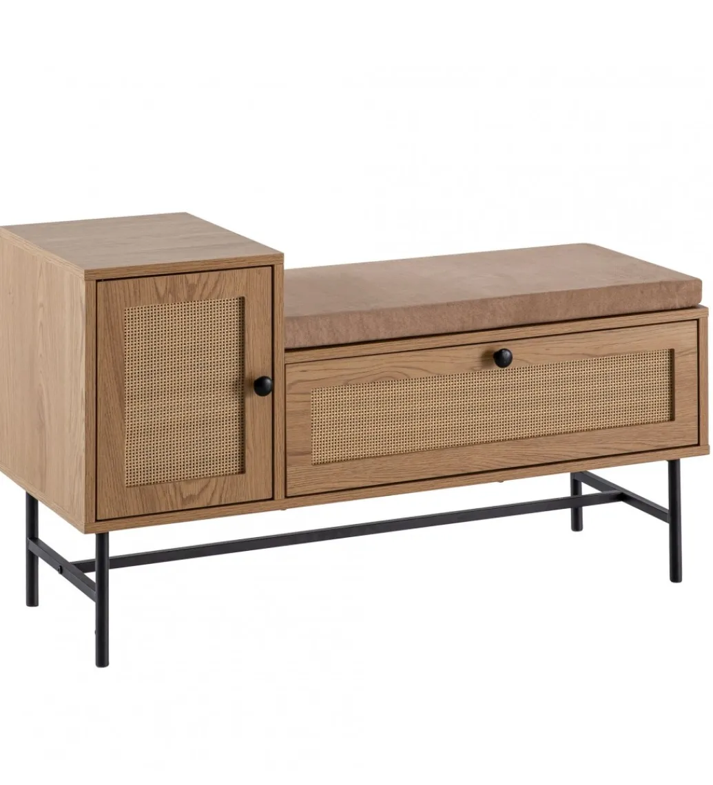 Ławka FONTA 100 cm w optyce dębu*WOHNLING, GERMANY Discount