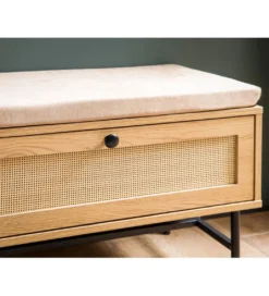 Ławka FONTA 100 cm w optyce dębu*WOHNLING, GERMANY Discount