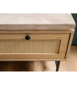 Ławka FONTA 100 cm w optyce dębu*WOHNLING, GERMANY Outlet