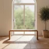 Ławka GALT 147 cm drewno mango naturalna*Zona-Design New