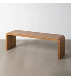 Ławka GALT 147 cm drewno mango naturalna*Zona-Design New