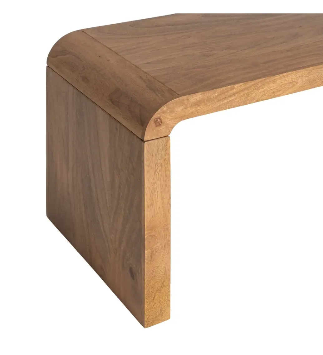 Ławka GALT 147 cm drewno mango naturalna*Zona-Design New
