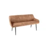 Ławka HAVIER Turin 160 cm brązowa*Invicta Interior Sale