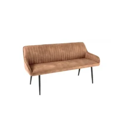 Ławka HAVIER Turin 160 cm brązowa*Invicta Interior Sale