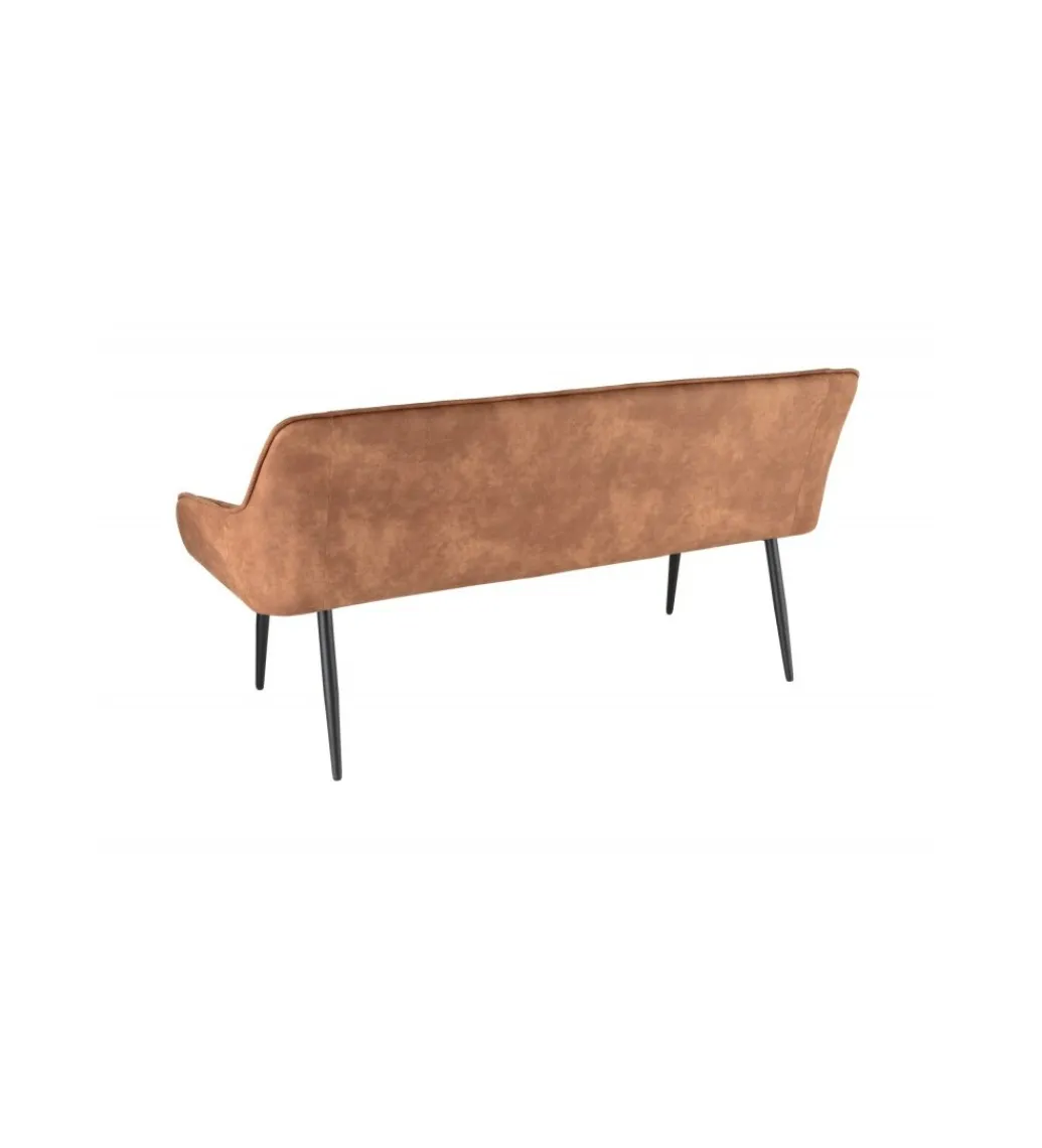 Ławka HAVIER Turin 160 cm brązowa*Invicta Interior Sale