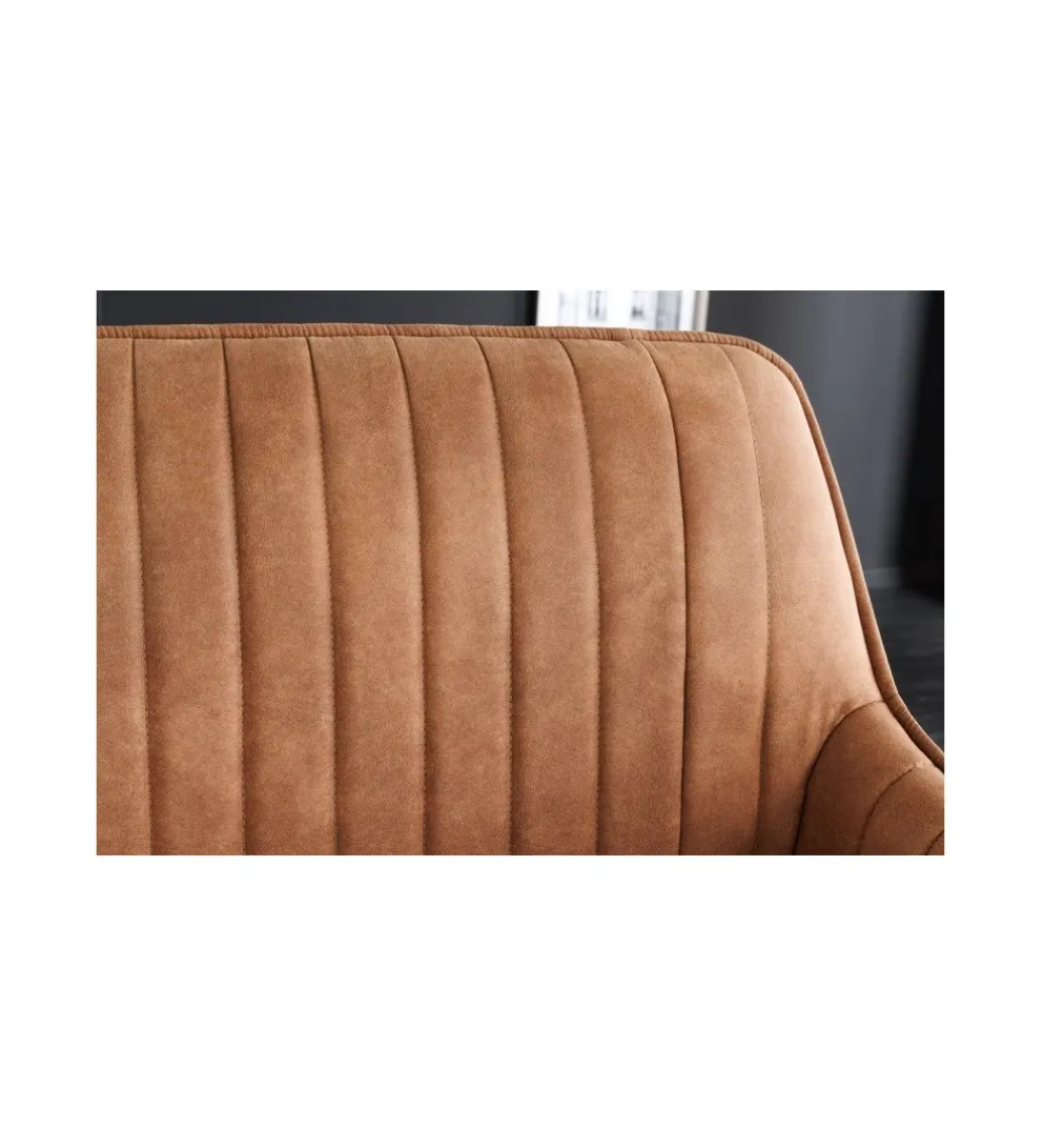 Ławka HAVIER Turin 160 cm brązowa*Invicta Interior Sale