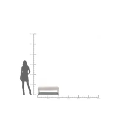 Ławka INSIDE 103 cm biała*KARE Online