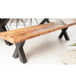 Ławka Iron Craft X 200 cm Mango*Invicta Interior New
