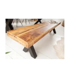 Ławka Iron Craft X 200 cm Mango*Invicta Interior New