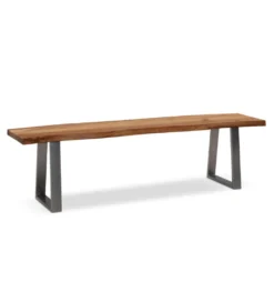 Ławka KORNEL 140 cm drewno akacja*WOHNLING, GERMANY Sale
