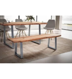 Ławka KORNEL 160 cm drewno akacja*WOHNLING, GERMANY Online
