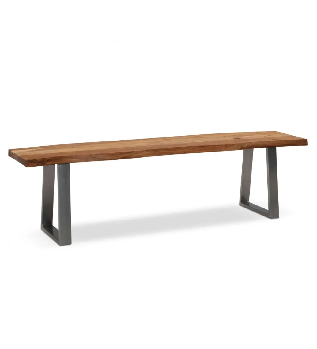 Ławka KORNEL 160 cm drewno akacja*WOHNLING, GERMANY Online