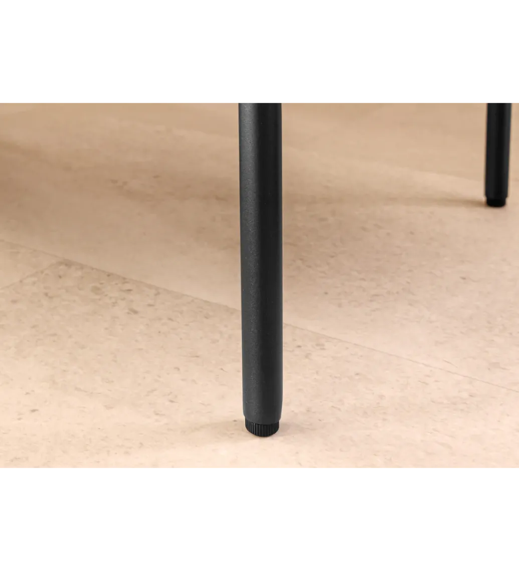 Ławka LOFT z szafką 100 cm bouclé biała*Invicta Interior Clearance