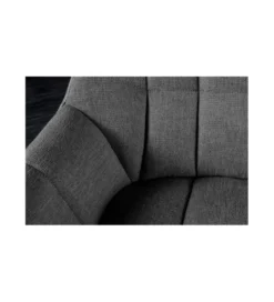 Ławka LUISA 165 cm antracytowa*Invicta Interior Online