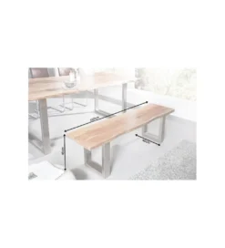 Ławka Mammut II 160 cm akacja*Invicta Interior Clearance