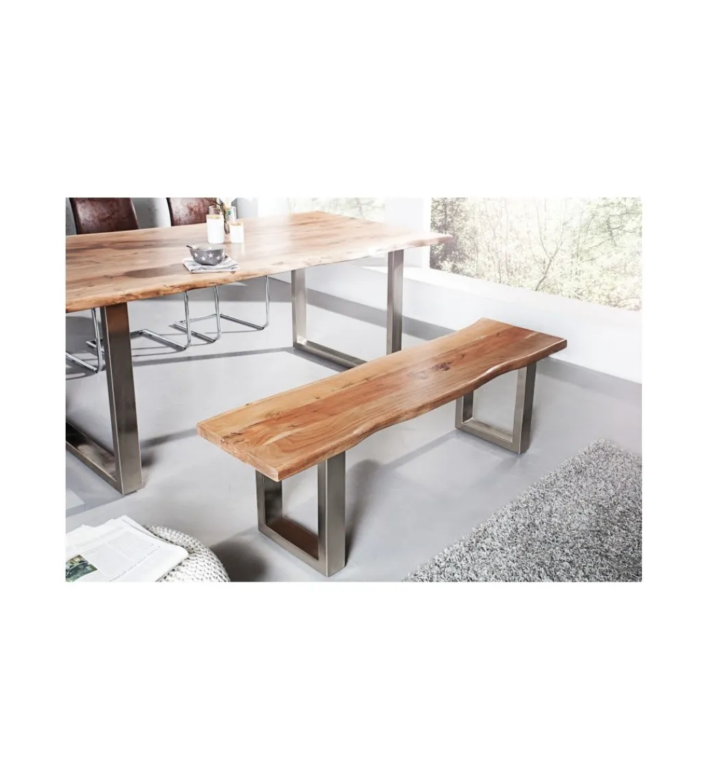 Ławka Mammut II 160 cm akacja*Invicta Interior Clearance