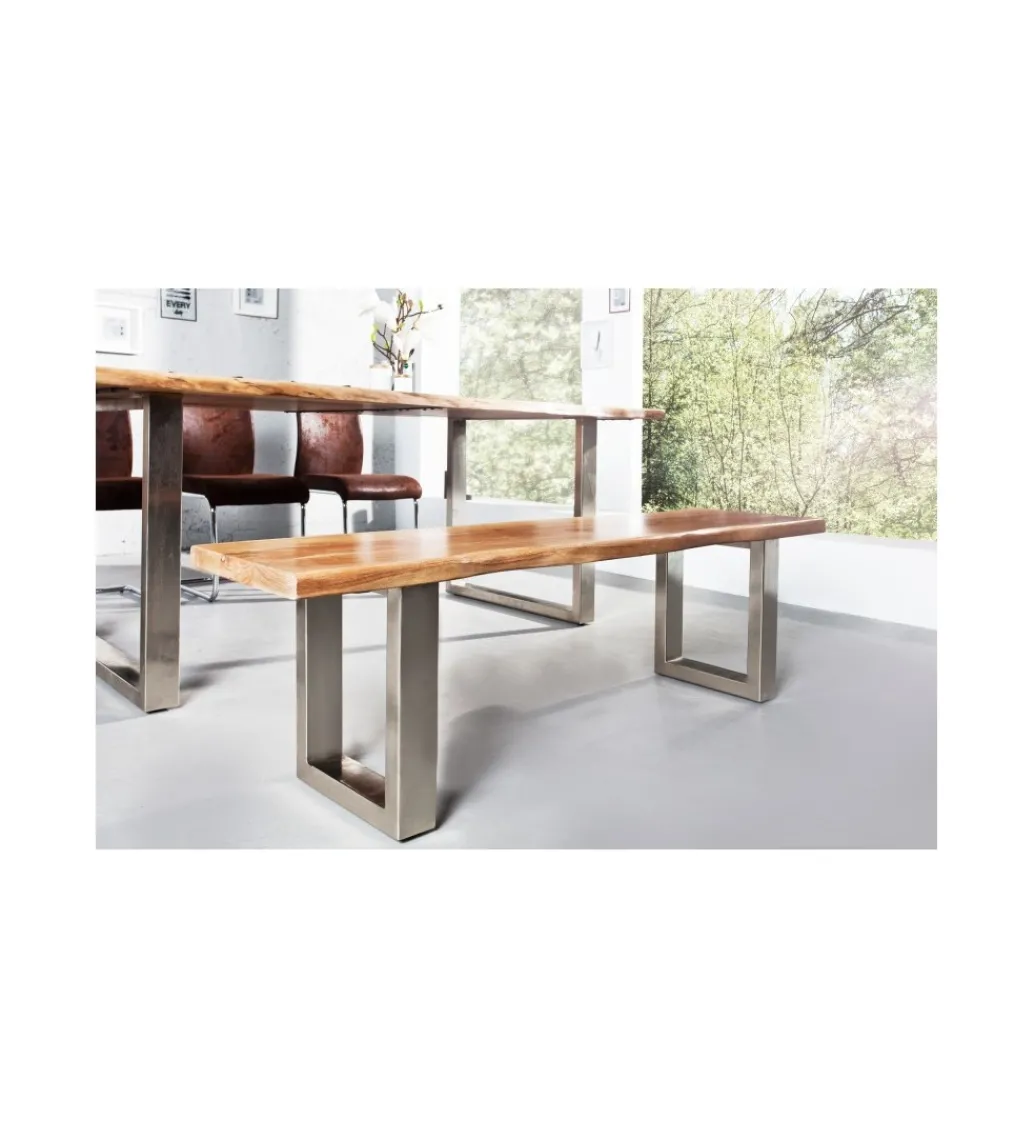 Ławka Mammut II 160 cm akacja*Invicta Interior Clearance
