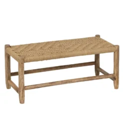 Ławka NEBERNLI 92 cm drewno mango naturalna*Zona-Design Discount