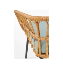 Ławka ogrodowa rattanowy GARDENA XL*Halmar Hot