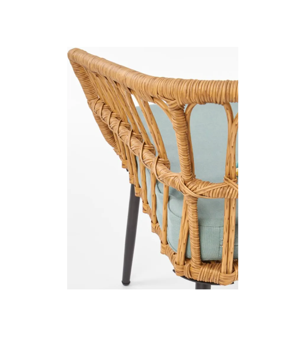 Ławka ogrodowa rattanowy GARDENA XL*Halmar Hot