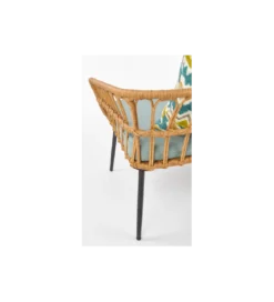 Ławka ogrodowa rattanowy GARDENA XL*Halmar Hot