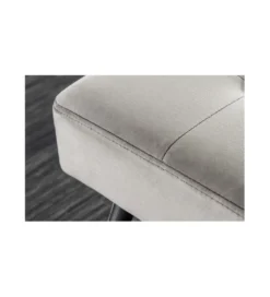 Ławka OLIWIA III 100 cm ciemnoszara*Invicta Interior New